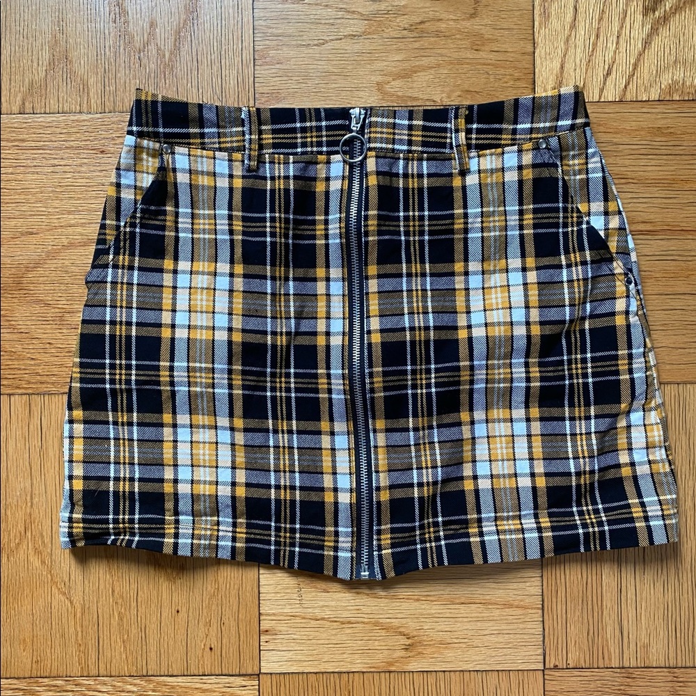Plaid skirt